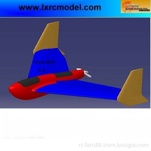 Skywalker X-6 X6 FPV RC Airplane